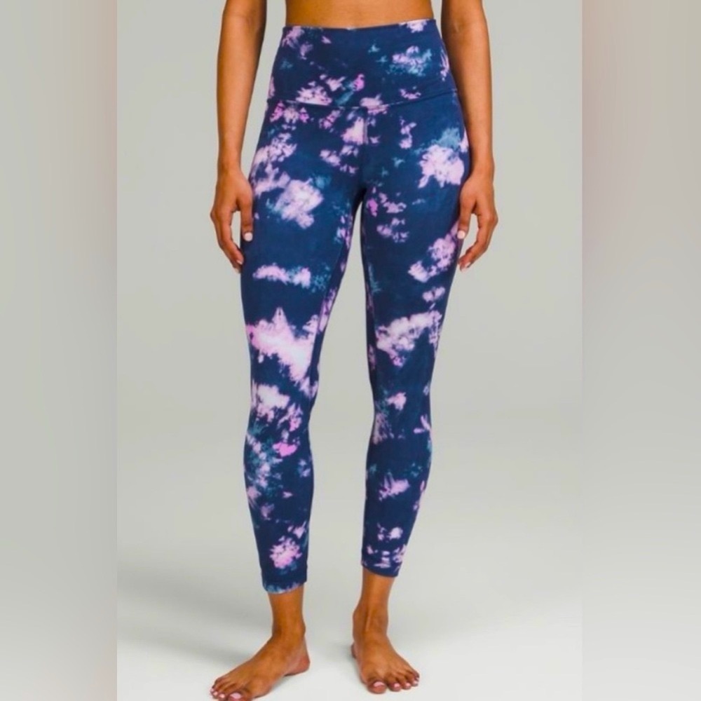 Lululemon Align High Rise Tie Dye 25” inseam